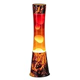 POYO Lava-Lampe, 40cm große Lava-Lampe mit Vulkan-Muster Basis Nachtlicht für Büro, Haus, Schlafzimmer Dekoration, Geschenke für Kinder, Erwachsene